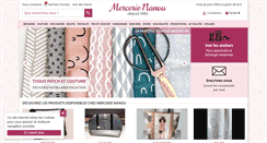 Desktop Screenshot of boutiquenanou.fr